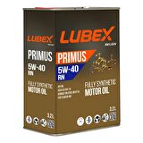 Lubex Primus RN 5W-40 3.2 Lt Tam Sentetik Motor Yağı