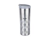 Tantitoni Termos Bardak Paslanmaz Çelik 470Ml Yıldız Desenli Sılver Rengi (GıngerFy-Em05-Sıl)