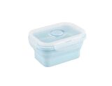 TANTİTONİ KATLANABİLİR MAVİ RENKLİ SİLİKON BESLENME KABI 13X10 CM