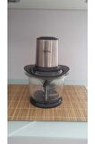 Inox-siyah Cam Hazneli Rondo 1.5l