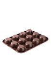 Tantitoni KAHVERENGİ 12Lİ MUFFIN KALIBI 27X35CM