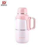 Tantitoni Pembe Askılı Ve Tutacaklı Paslanmaz Çelik Termos 800ml