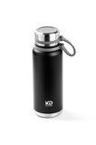 TNT-8695835407388-BOMB OKD-7066900S-OKADI ÇELİK KAPAKLI SİYAH PASLANMAZ ÇELİK TERMOS 900ML