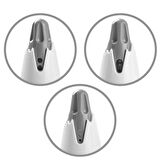 Tantitoni Standlı 6lı Kule Cam Baharatlık Seti 90ml 