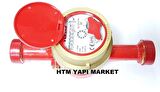TEKSAN UZUN SICAK SU SAATİ - SU SAYACI 3/4" 190 mm Dn 20