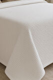 Renkli Gofret Desen Çift Kişilik Pike Yatak Örtüsü Otel Pike 200x230 cm