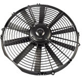 Unıversal Truck Aksıyel Fan Motoru 12v 11 Komple Yassı İnce Ufleyici Aksıyel Fan 10 Kanat 280mm 1600 M3 / H 74316000 - Kormas 5 702 211 120 003