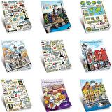 Çınar Colormaxi Kaye Defter (Dikişli) Karton Kapak Kareli 80 YP A4 80/4 13008