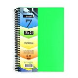 Çınar Im Smart A4 5+2 175 Yaprak Plastik Kapak Spiralli Ayraçlı Defter 62055