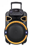 Acl Acs-2 30W Taşınabilir TWS Kablosuz PartyBox Hoparlör | RGB Işık, Bluetooth, Kumanda ve Mikrofon Destekli