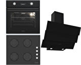 Termikel Ankastre Set (BO O6555C DB + BH P6144C B + CH S6532C BB)