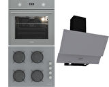 Termikel Ankastre Set (BO O64D5C A + BH P6144C A + CH C6532C BA)