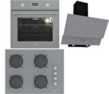 Termikel Ankastre Set (BO O64D5C A + BH P7144C A + CH C6532C BA)