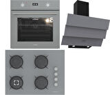 Termikel Ankastre Set (BO O64D5C A + BH P7194C A + CH S6532C BA)