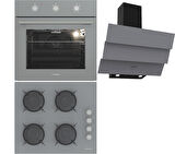 Termikel Ankastre Set (BO O6435C A + BH P6144C A + CH S6532C BA)
