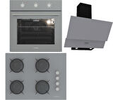 Termikel Ankastre Set (BO O6435C A + BH P7144C A + CH C6532C BA)