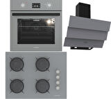 Termikel Ankastre Set (BO O6555C A + BH P7144C A + CH S6532C BA)