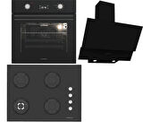 Termikel Ankastre Set (BO O6555C DB + BH P7194C B + CH C6532C BB)