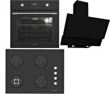 Termikel Ankastre Set (BO O64D5C B + BH P7194C B + CH C6532C BB)