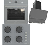 Termikel Ankastre Set (BO O64D5C A + BH P7144C A + ARGEMON BA60)