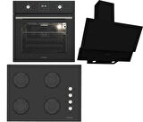 Termikel Ankastre Set (BO O64D5C B + BH P7144C B + CH C6532C BB)