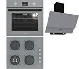 Termikel Ankastre Set (BO O6555C A + BH P6194C A + CH C6532C BA)