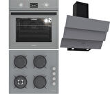 Termikel Ankastre Set (BO O6555C A + BH P6194C A + CH S6532C BA)