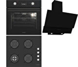 Termikel Ankastre Set (BO O6555C DB + BH P6194C B + CH C6532C BB)