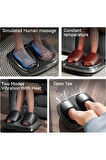 Glr HG01-A Shiatsu Ayak Masaj Aleti - Yoğurmalı, Hava Basınçlı ve Isıtmalı Derin Doku Masajı, Titreşim Fonksiyonlu, 3 Yoğunluk