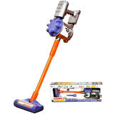Vacuum Cleaner Pilli Kablosuz Oyuncak Dikey Standlı Elektrik Süpürgesi STANDLI