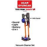 Dyson Model Pilli Sesli Ve Işıklı Ayakta Duran Oyuncak 3in1 Dikey Süpürge