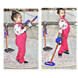 Dyson Model Pilli Sesli Ve Işıklı Ayakta Duran Oyuncak 3in1 Dikey Süpürge