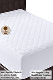 Pamukkale Alez Kapitone Fitted Yatak Koruyucu %100 Pamuk Alez 150x200 (10 Farklı Ebat)