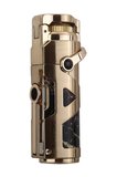 Quantoro Tek Torch Pürmüz Delicili/İğneli Gold Metal Puro Çakmağı - TRZ1178