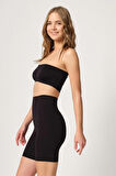 Kadın Siyah Seamless Boxer Korse