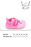 Gezer Kışlık Cırtlı Ayarlanabilir Rahat Taban Happy Birds Bebe Kız Panduf Ayakkabı