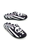 Gezer Erkek Çocuk Kışlık Panda Ev Bahçe Rahat Taban Gondol Terlik