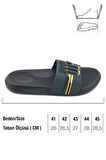 Gezer Erkek Yazlık PU Islak Zemine Uygun Ev Banyo Bahçe Havuz Terlik