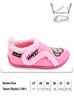Gezer Kışlık Kız Çocuk Rahat Taban Cırt Cırtlı Ayarlanabilir Ev Okul Kreş Panduf Ayakkabı
