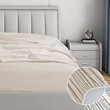 Soley | Jersey | %100 Pamuk Tek Kişilik 120 x 200 Lastikli Çarşaf