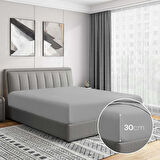 Soley | Jersey | %100 Pamuk Tek Kişilik 120 x 200 Lastikli Çarşaf