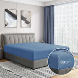 Soley | Jersey | %100 Pamuk Tek Kişilik 120 x 200 Lastikli Çarşaf