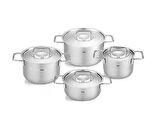 Fissler Vitaquick Premium 6Lt Düdüklü Tencere ve İndiksiyon Tabanlı Metal Kapaklı Tencere Tava Seti