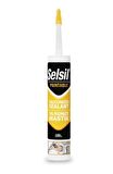 Selsil Silikonize Mastik Şampanya 485 gr