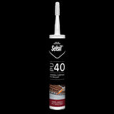 SELSİL PU 40 Genel Amaçlı Pu Mastik 280ml - Kırmızı