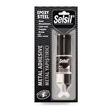 Selsil Epoksi Metal Yapıştırıcı Enjektör 28gr