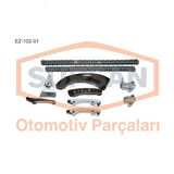 Hyundaı Eksantrık Zincir Kiti Seti Accent Blue 1.6 Crdi 2011 -> Accent Era 1.5 Crdi 2006 -> Getz 1.5 Crdi 20 - Supsan Ez-102-01