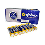 GLOBEX GX-0105 AA Kalem Pil Carbon 60Lı Paket