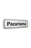 İzmir Fırça " Pazarlama "Luna Pvc Elegan Kapı İsimliği  7X25 Cm 553002