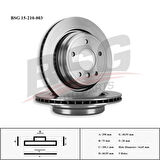 Bmw Fren Diski Arka - Adet - Bsg 15-210-003